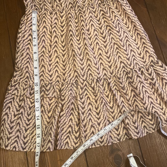 Joie Krystina C Dress in Melon Silk Cotton Blend. Size Medium - Picture 8 of 8